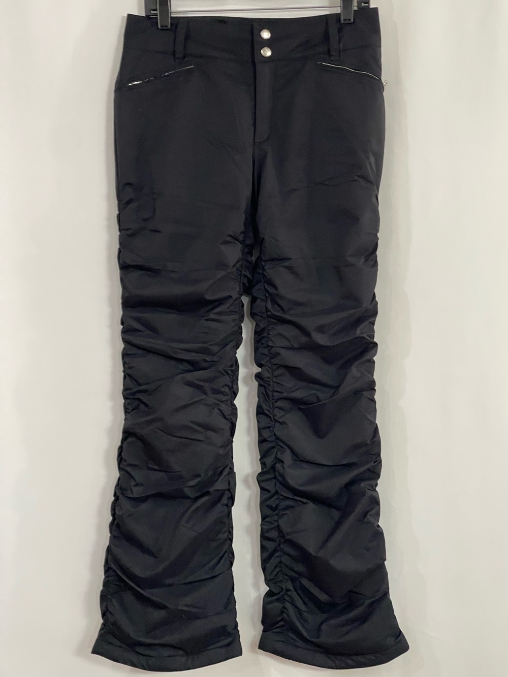 Bogner Black Insulated Technical Ski Pants scrunch
Ruched legs Women’s Size 8
